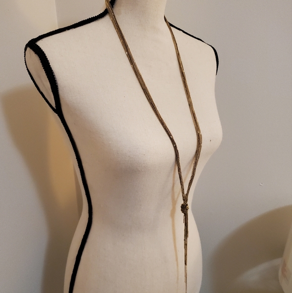 Express Long Knotted Chain Necklace - Picture 2 of 8